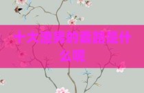 十大渣男的套路是什么呢