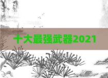 十大最强武器2021