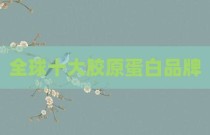 全球十大胶原蛋白品牌
