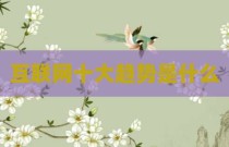 互联网十大趋势是什么