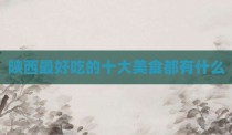 陕西最好吃的十大美食都有什么