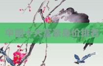 中国十大富豪身价排名