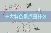十大特色景点是什么