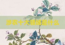涉农十大领域是什么