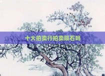 十大拍卖行拍卖陨石吗