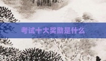 考试十大奖励是什么