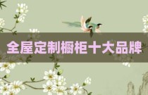 全屋定制橱柜十大品牌
