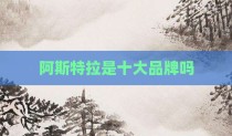 阿斯特拉是十大品牌吗