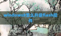 windows8怎么升级flash控件