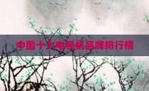 中国十大电视机品牌排行榜