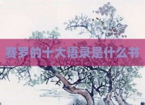 赛罗的十大语录是什么书
