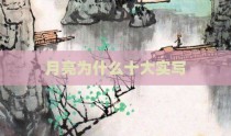 月亮为什么十大实写