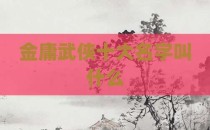 金庸武侠十大名字叫什么