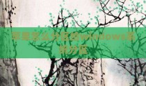 苹果怎么分区给windows系统分区