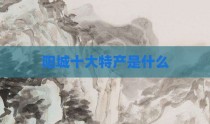 阳城十大特产是什么