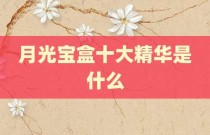 月光宝盒十大精华是什么