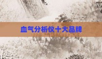 血气分析仪十大品牌