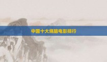 中国十大烧脑电影排行