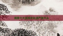 闽南十大龙舟文化遗产是什么