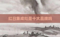 红日集成灶是十大品牌吗