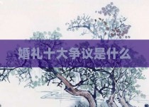 婚礼十大争议是什么