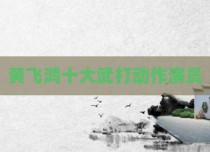 黄飞鸿十大武打动作演员