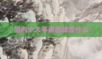 国内十大手表品牌是什么