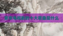 繁华电视剧的十大歌曲是什么