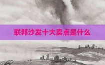 联邦沙发十大卖点是什么