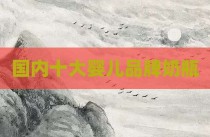 国内十大婴儿品牌奶瓶
