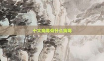 十大病毒有什么病毒
