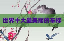 世界十大最美丽的车标