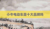 小牛电动车是十大品牌吗