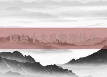 信贷十大乱象指什么