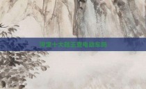 河津十大鞋王查电动车吗