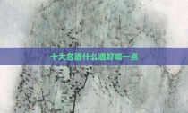 十大名酒什么酒好喝一点