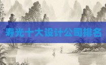 寿光十大设计公司排名