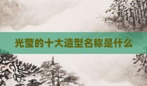 光莹的十大造型名称是什么
