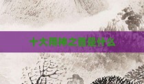 十大用神之首是什么