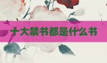 十大禁书都是什么书