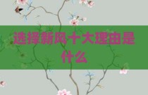 选择新风十大理由是什么