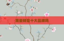 鹰瓷砖是十大品牌吗