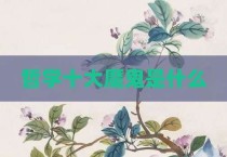 哲学十大魔鬼是什么