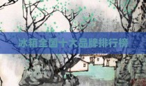 冰箱全国十大品牌排行榜