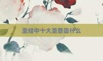 圣经中十大圣兽是什么