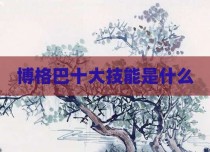 博格巴十大技能是什么