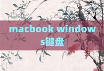 macbook windows键盘
