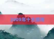 2009年十大游戏