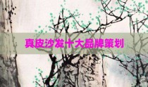 真皮沙发十大品牌策划