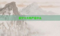昌宁十大特产是什么